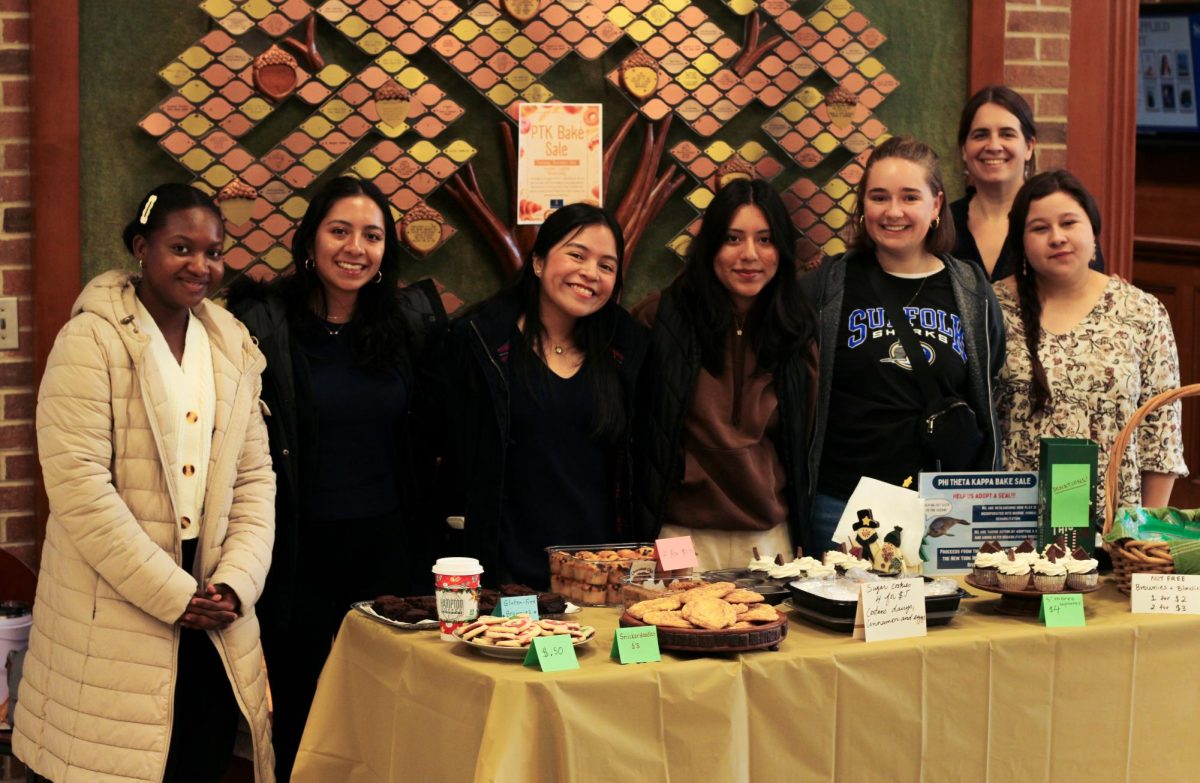 PTK+Bake+Sale+with+our+president+Nicole+Gomez+and+some+of+our+most+active+members